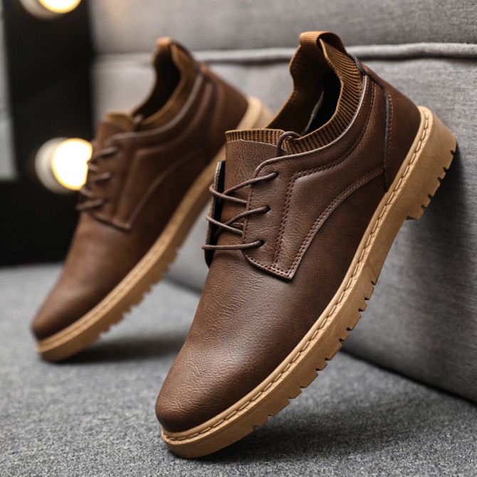 Business Casual Leather Shoes Summer
