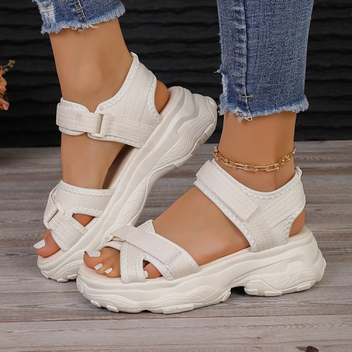 Spring And Summer Platform Women's Flat Sandals