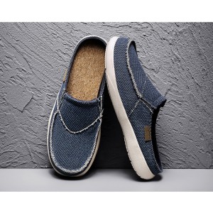 Loafers Half Slippers Men's Lightweight Summer Men's Leisure Pump Men's