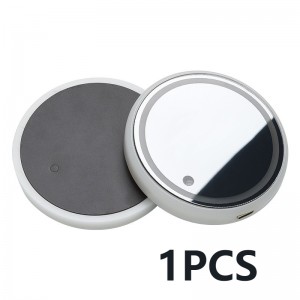 Colorful Cup Holder LED Light-up Coaster Solar and USB Charging Non-slip Coaster Ambient Light For Car Automatically