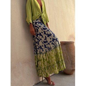 Women's Gradient Fashion Casual Loose Vacation Skirt