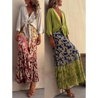 Women's Gradient Fashion Casual Loose Vacation Skirt