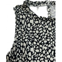 Women's Minimalist Leopard Print Casual Long Dress