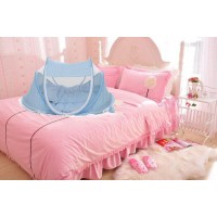 Foldable Baby Bed Net With Pillow Net 2pieces Set