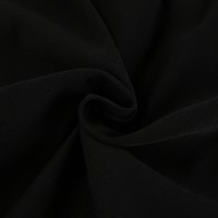 Sexy Black Sleeveless Square Collar Split Dress