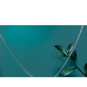 S925 Silver Simple Full Diamond Cross Necklace