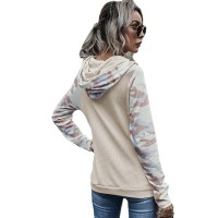 Explosive Round Neck Hooded Long-sleeved Tie-dye Sweater