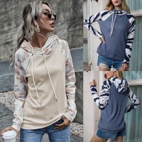 Explosive Round Neck Hooded Long-sleeved Tie-dye Sweater