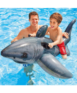 Children's inflatable toys on water