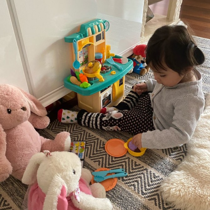 Tableware kitchen educational toys