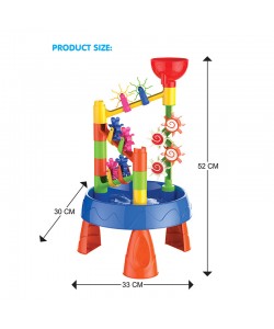 Waterwheel Funnel Beach Table Set Summer Beach Play Children's Toys