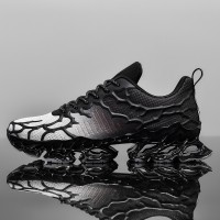 Large Size Summer Sports Shoes Male Student Casual Shoes Breathable Clunky Sneakers Drop Plastic