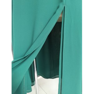 Summer Women's Chiffon Suspenders Waist And American Dress