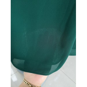 Summer Women's Chiffon Suspenders Waist And American Dress