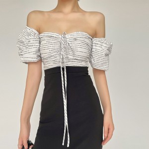 Fashion Summer Long Slit Dress Low Shoulder Lace