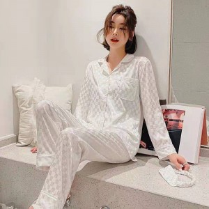 Pajamas Spring And Summer Pajamas Autumn Ice Silk