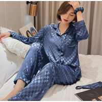 Pajamas Spring And Summer Pajamas Autumn Ice Silk