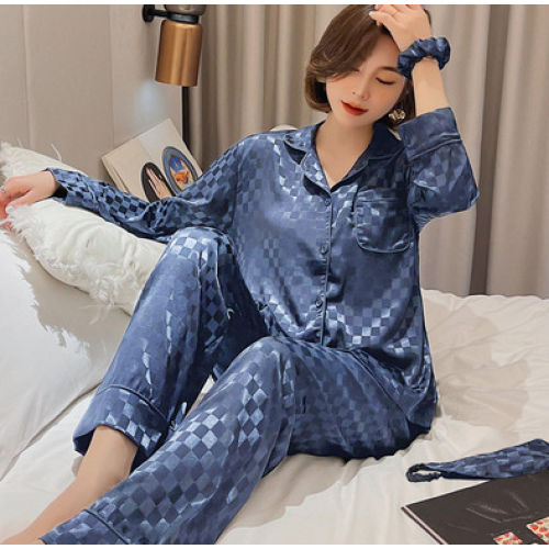 Pajamas Spring And Summer Pajamas Autumn Ice Silk