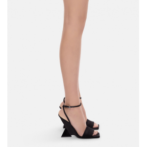 Summer New Open Toe Chunky Heel Square Toe Buckle High Heel Sandals