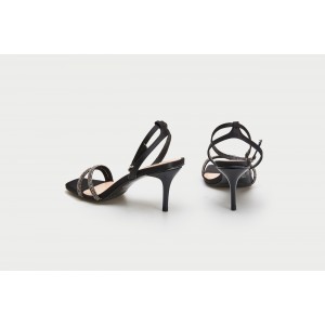 Spring And Summer Ladies Fashion High-heeled Sandals