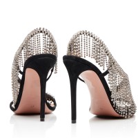 Rhinestone High Heels Women's Stiletto Heel Summer New Style Sandals