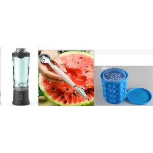 Portable Blender Juicer Personal Size Blender For Shakes And Smoothies With 6 Blade Mini Blender Kitchen Gadgets