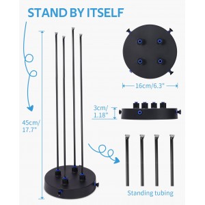 New Outdoor Beach Garden Stand Misting Cooling System