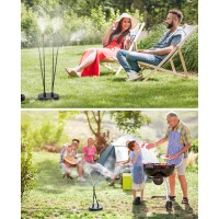 New Outdoor Beach Garden Stand Misting Cooling System