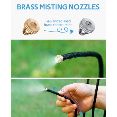 New Outdoor Beach Garden Stand Misting Cooling System