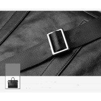 Leather Work Business Briefcase Man