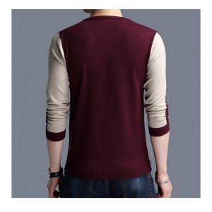 Pullover crew neck sweater man