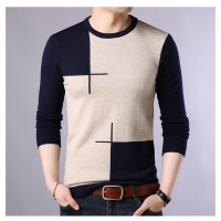 Pullover crew neck sweater man