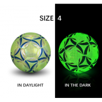 Luminate Soccer Practice Football Glowing Training Ball
