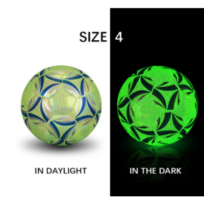 Luminate Soccer Practice Football Glowing Training Ball
