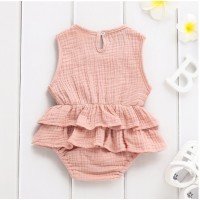 Baby children's clothing striped sleeveless girl petti skirt
