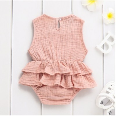 Baby children's clothing striped sleeveless girl petti skirt