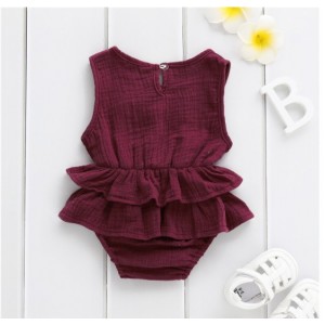 Baby children's clothing striped sleeveless girl petti skirt