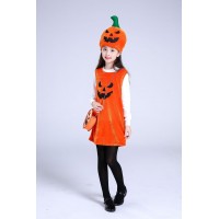 Children's Halloween costume girls pumpkin costume