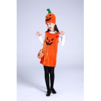 Children's Halloween costume girls pumpkin costume
