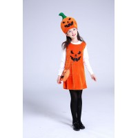 Children's Halloween costume girls pumpkin costume