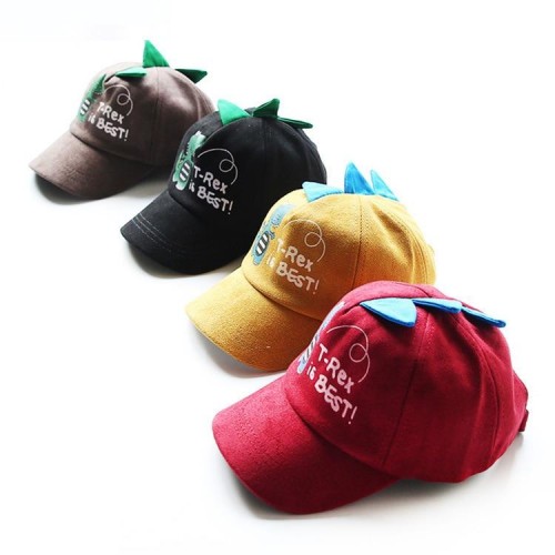 T-REX IS BEST DINOSAUR KIDS HATS