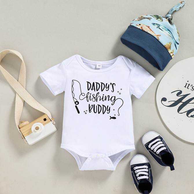 Set top pants and hat