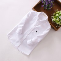 Children's Formal Shirts Boys' Long-sleeved Shirts