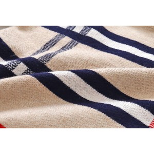 Boys plaid jacquard sweater