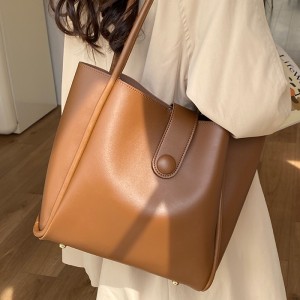 Retro One shoulder High grade Fashion Work Commuter Tote