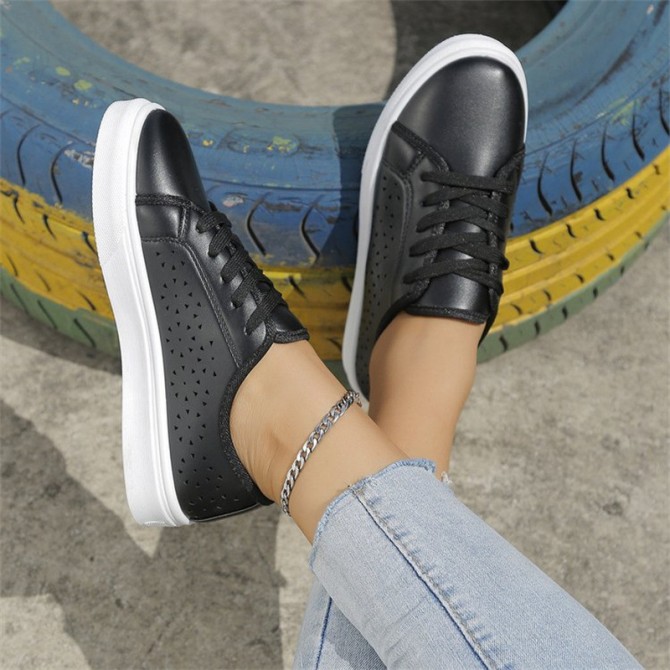 Hollow out Flat Sneakers