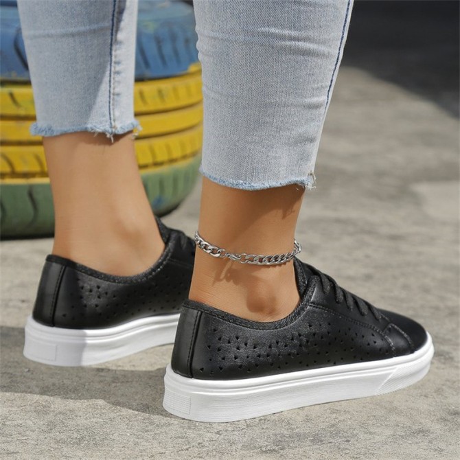 Hollow out Flat Sneakers