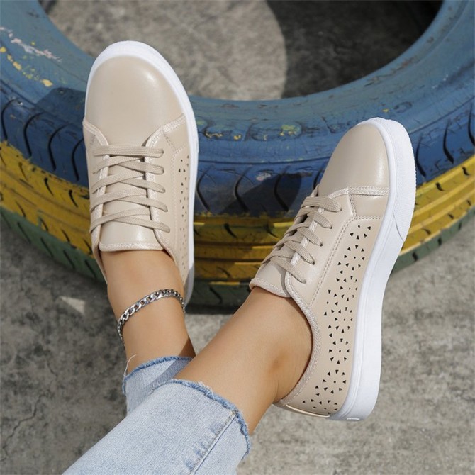 Hollow out Flat Sneakers