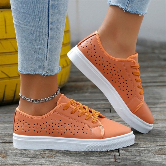 Hollow out Flat Sneakers