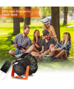 Multifunction LED Lighting Lamps For Home Ceiling Light With Fan Remote Control Lamps For Garden Outdoor Camping Party